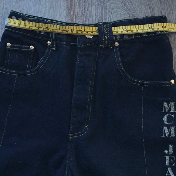 MCM, DESIGNER MICHAEL CORMER MÜNCHEN RARE HIGH RISE STUNNING JEAN - Picture 11 of 11